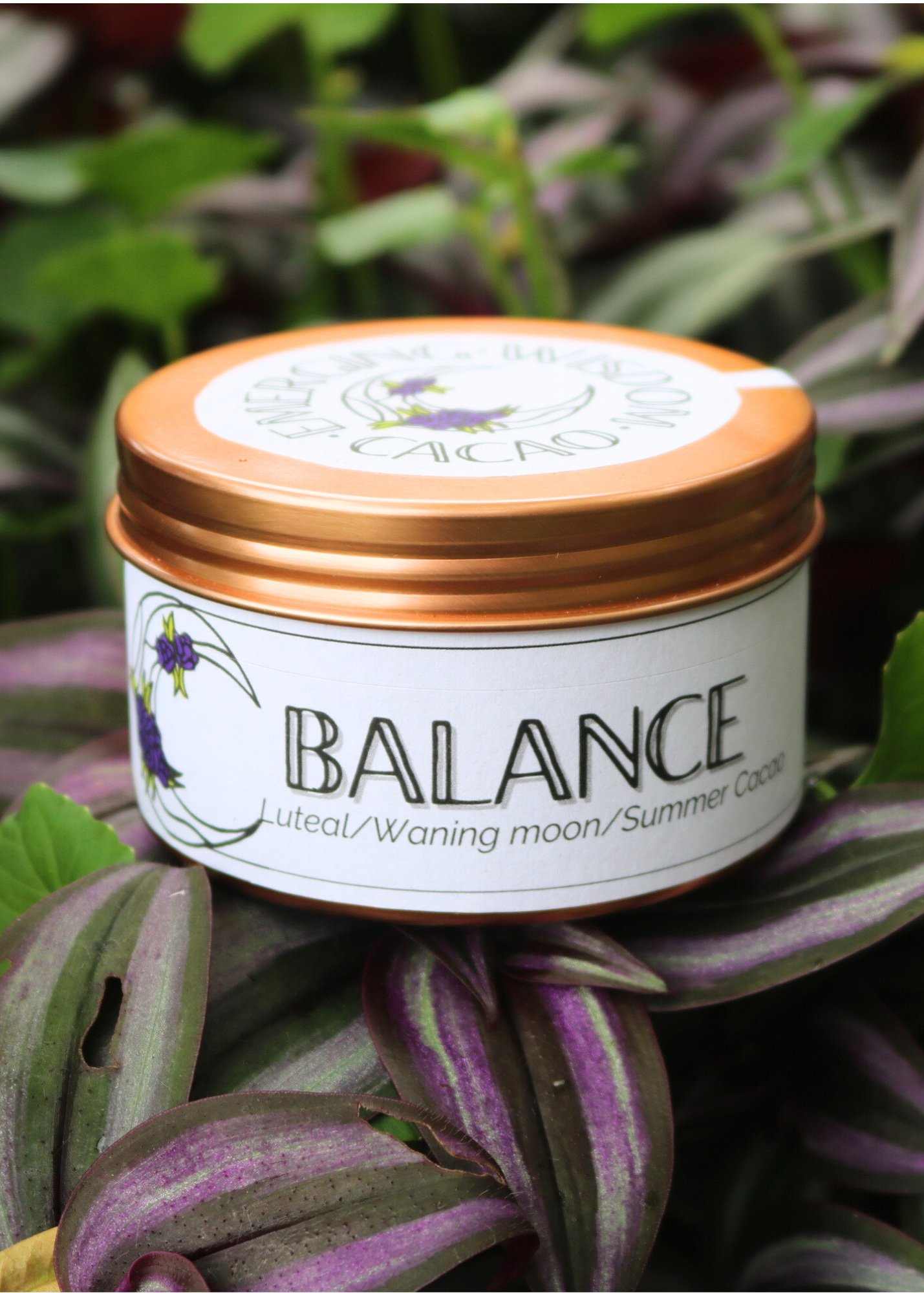 BALANCE Ceremonial Cacao Blend- Luteal/ Waning Moon/ Summer