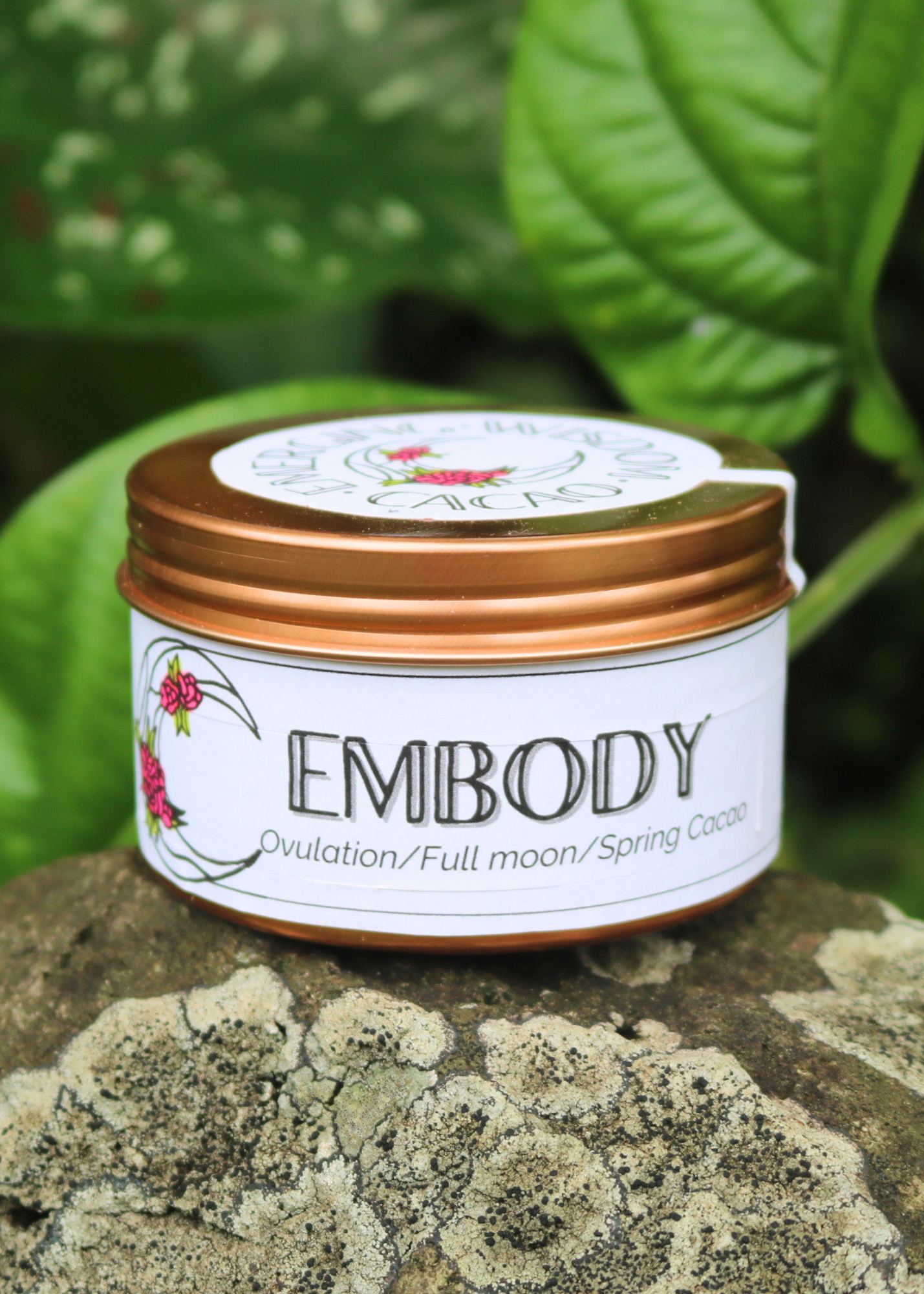 EMBODY Ceremonial Cacao Blends- Ovulation/ Full Moon/ Spring