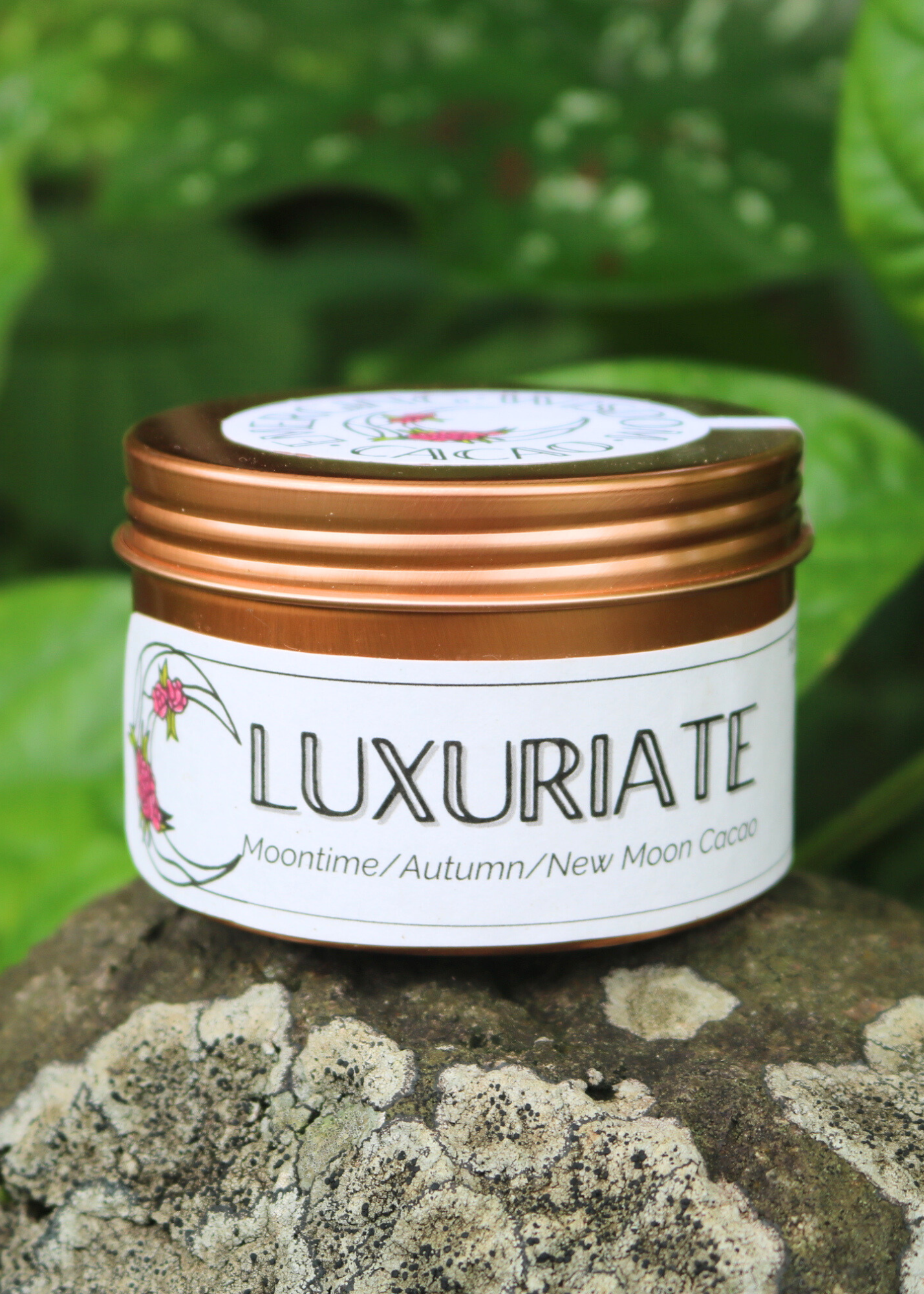 LUXURIATE Ceremonial Cacao Blend- Menstruation/ New Moon/ Fall