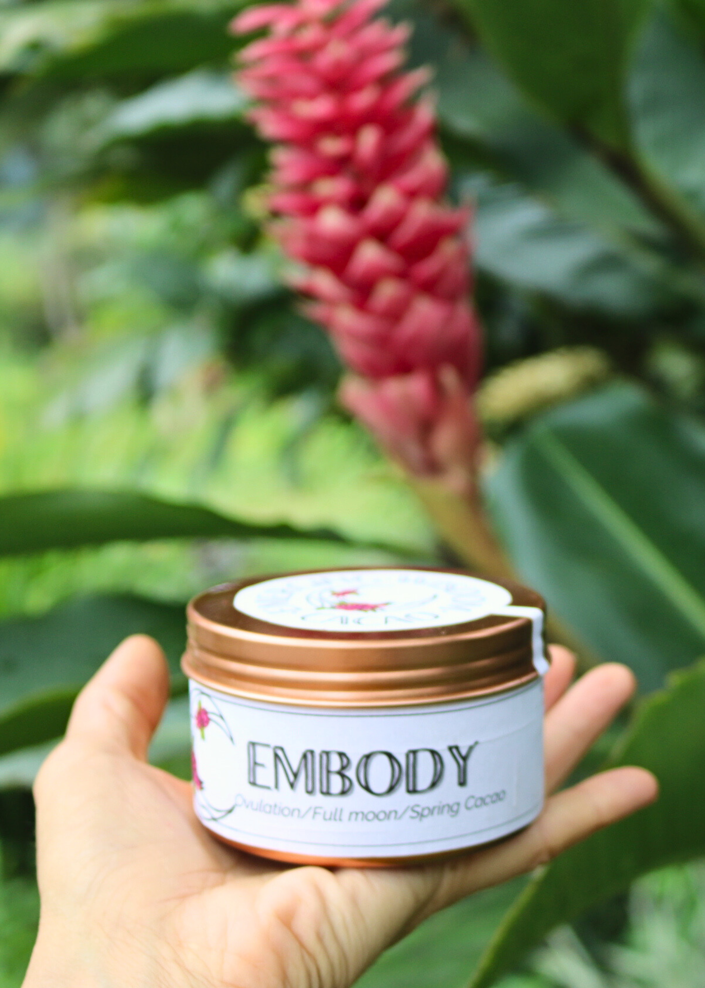 EMBODY Ceremonial Cacao Blends- Ovulation/ Full Moon/ Spring