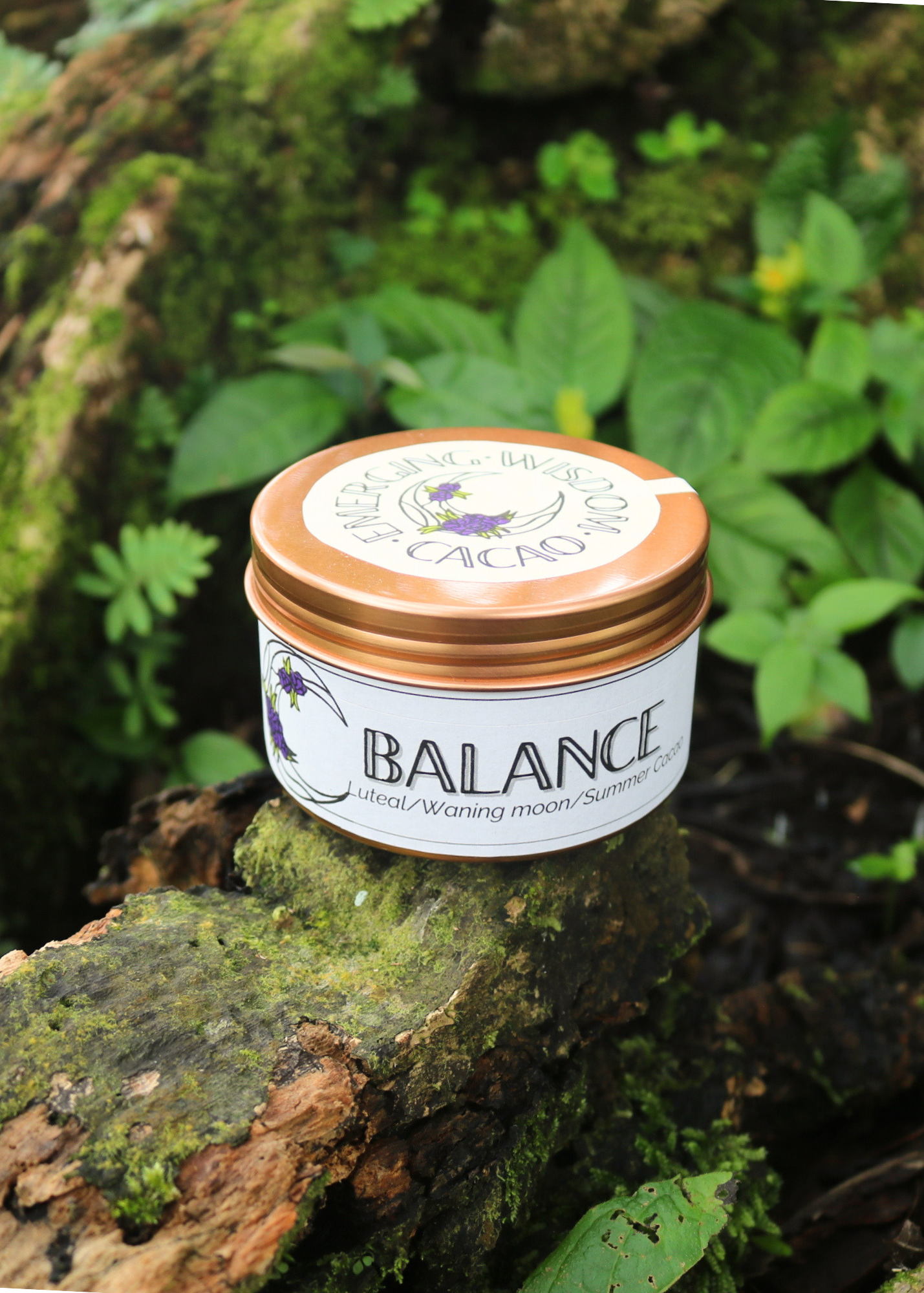 BALANCE Ceremonial Cacao Blend- Luteal/ Waning Moon/ Summer