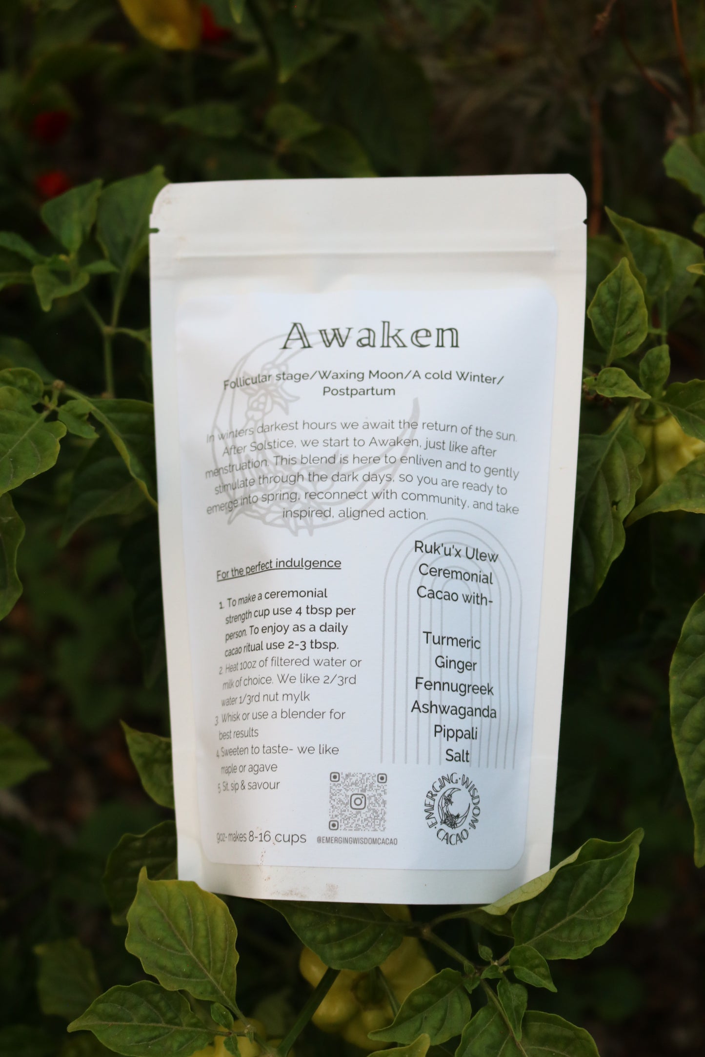 AWAKEN Ceremonial Cacao Blend Follicular Phase / Winter