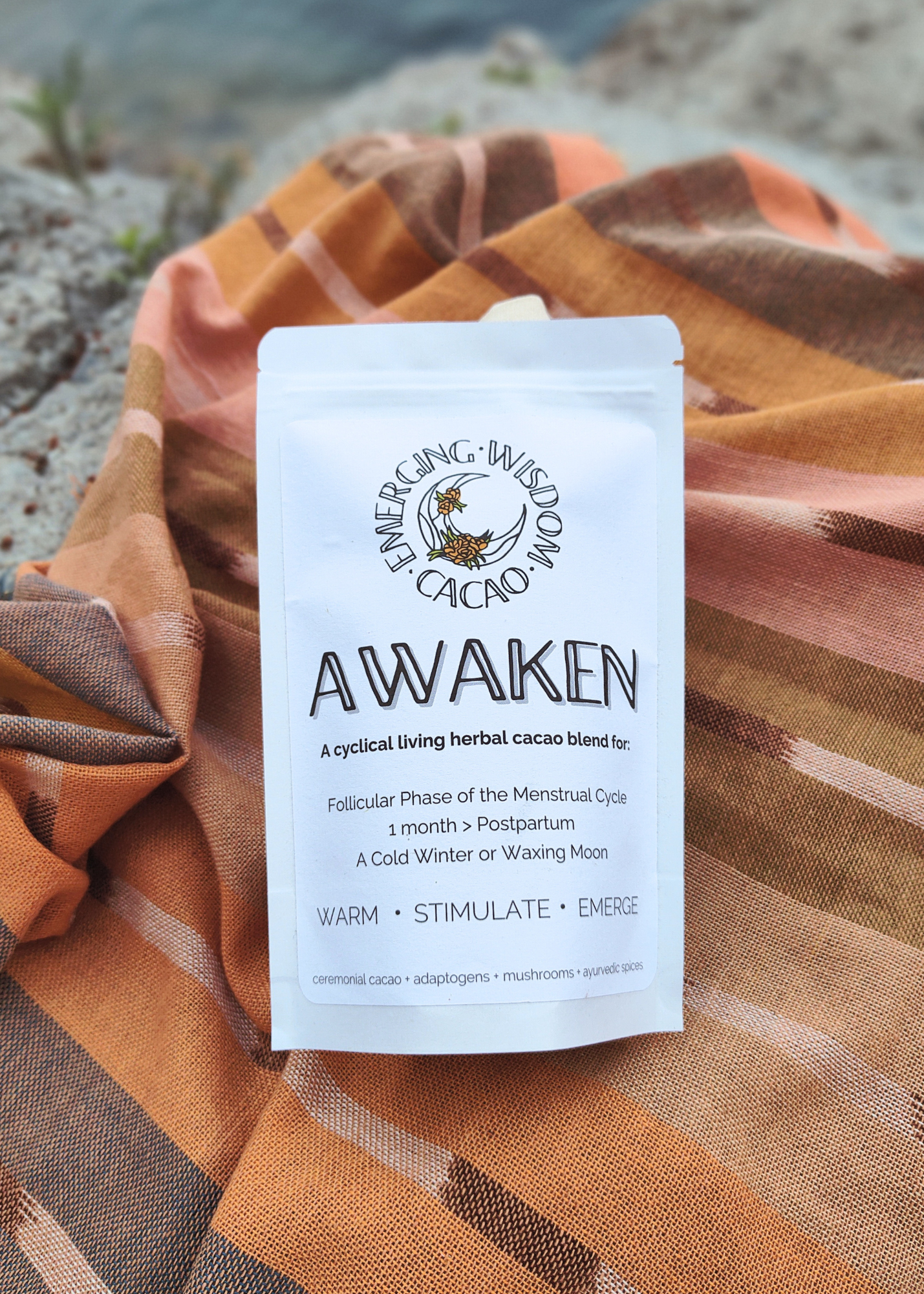 AWAKEN Ceremonial Cacao Blend Follicular Phase / Winter